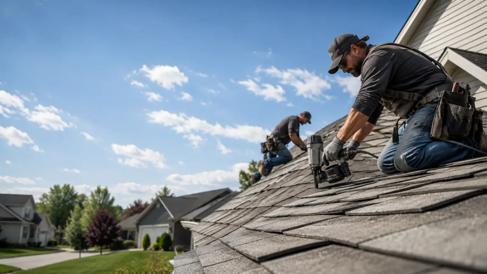 Storm Damage Roof Repair in Decatur, IL near me